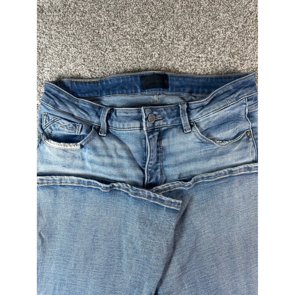 Buckle Black Fit No. 53 Flare Jeans Light Wash Denim 30x30 Womens